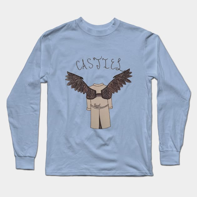 Castiel Long Sleeve T-Shirt by guestw1vsm768jni49fu5gyl3